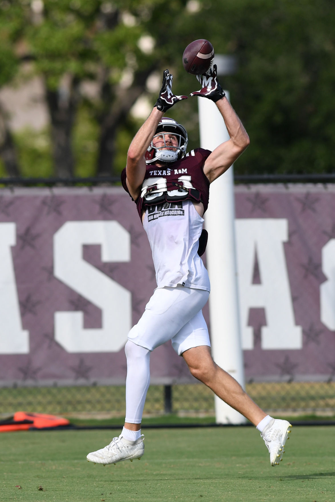 Aggie football practice